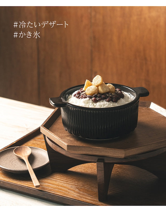 OREUM(オルム)土鍋 20cm(6号) 高密度ペタライト製