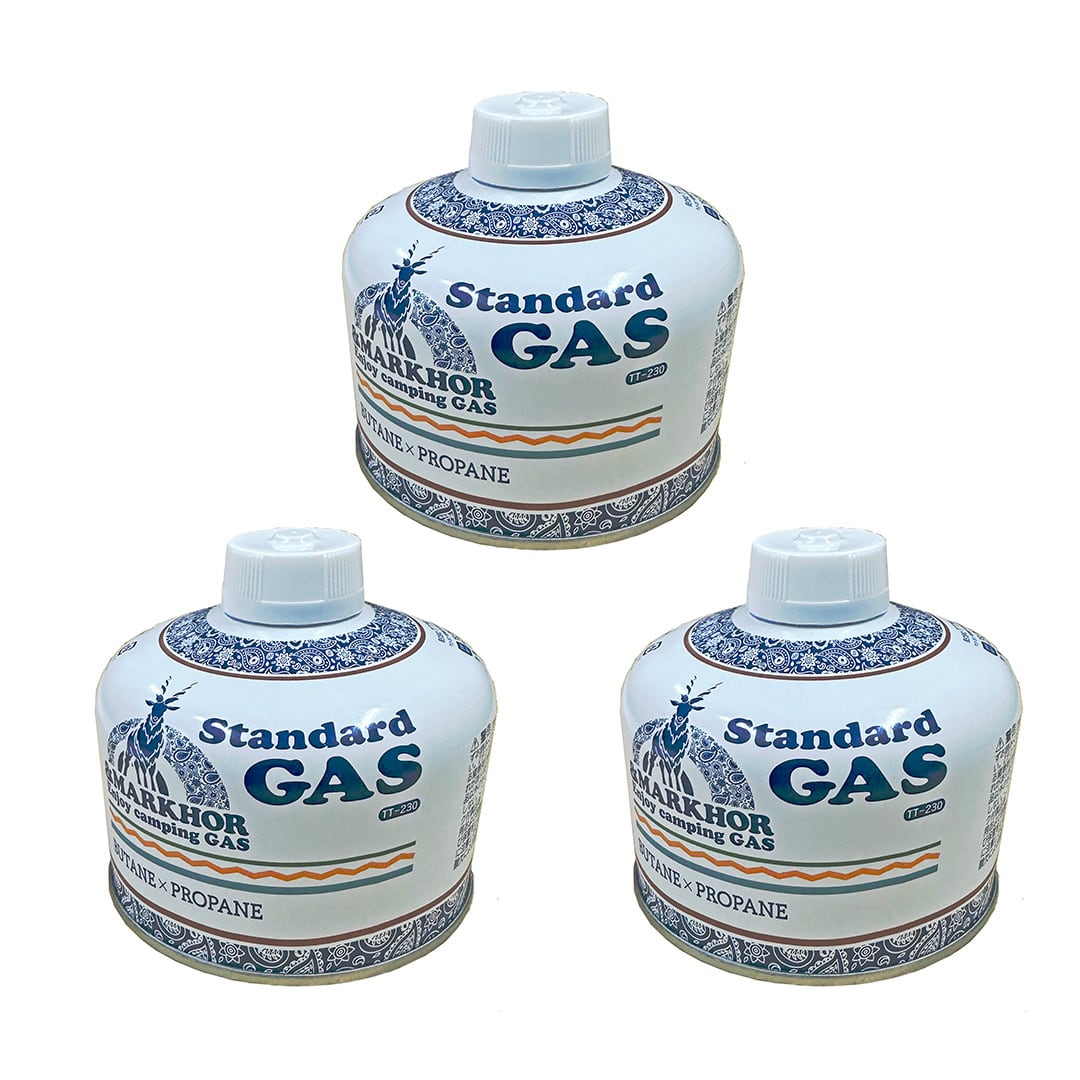 OD缶 燃料 スタンダード ガス 230g 3本セット 防災 アウトドア