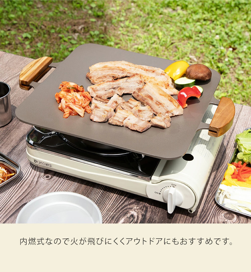 日本限定 ECOcyclone ( エコサイクロン ) カセットコンロ アイボリー