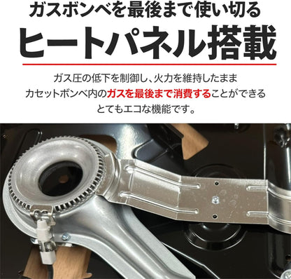 TTS 火子ちゃんコンロ TS35-8 カセットコンロ 卓上コンロ ストーブ アウトドア 内燃式 高火力 防災グッズ 節電 防災 避難